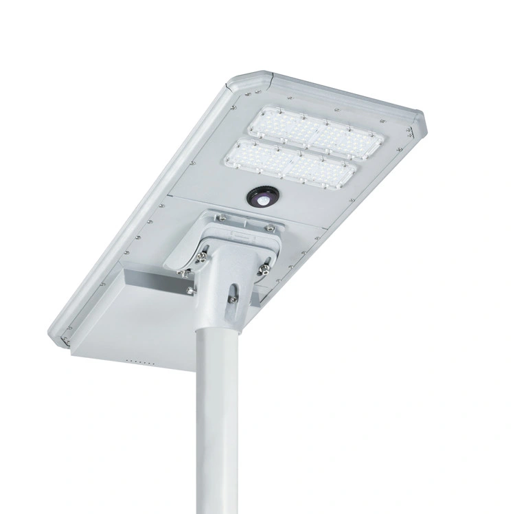 Outdoor All in One Commercial Park Garden Lamp Integrated Solar Power LED Parking Lot Street Light